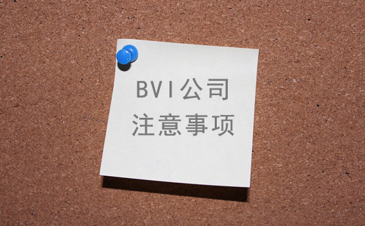 離岸BVI公司注冊套裝檔及資料保存須知